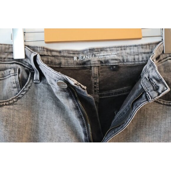 Reitmans Signature Soft Skinny Ankle Jeggings – Grey Acid Wash 32 - Picture 2 of 5
